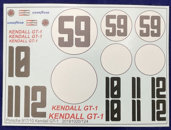 Porsche 917/10 Kendall GT-1 1/24